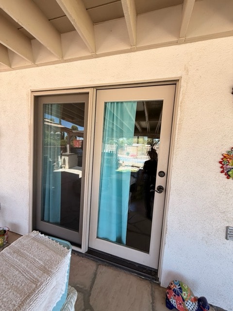 Modern patio doors cleaned to perfection